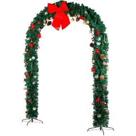 240*40*265cm PVC Christmas Arch